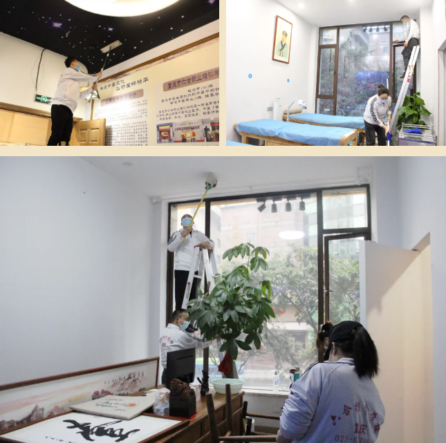 辭舊迎新大掃除 抗疫愛衛(wèi)迎新春